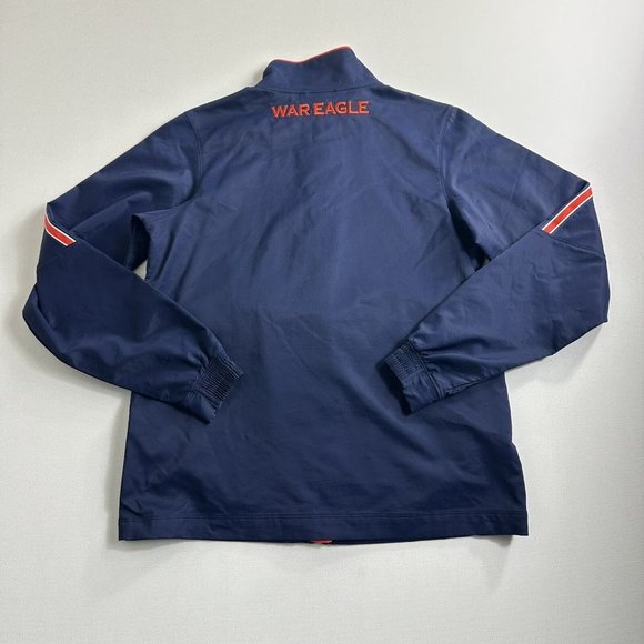 Under Armour Auburn University Golf Jacket Women Size XS Full Zip Blue Active - Picture 2 of 11